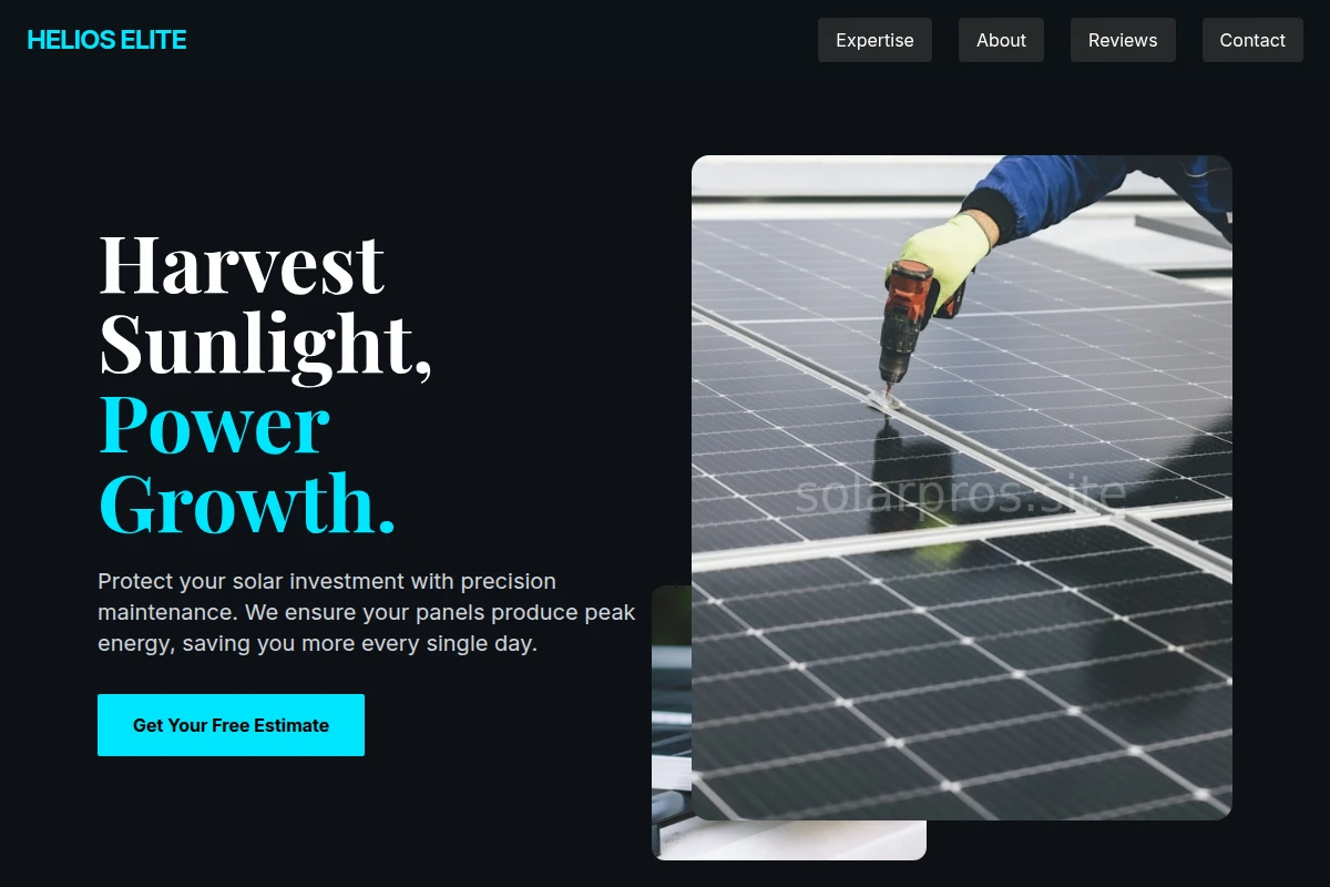 Estimate Solar Maintenance