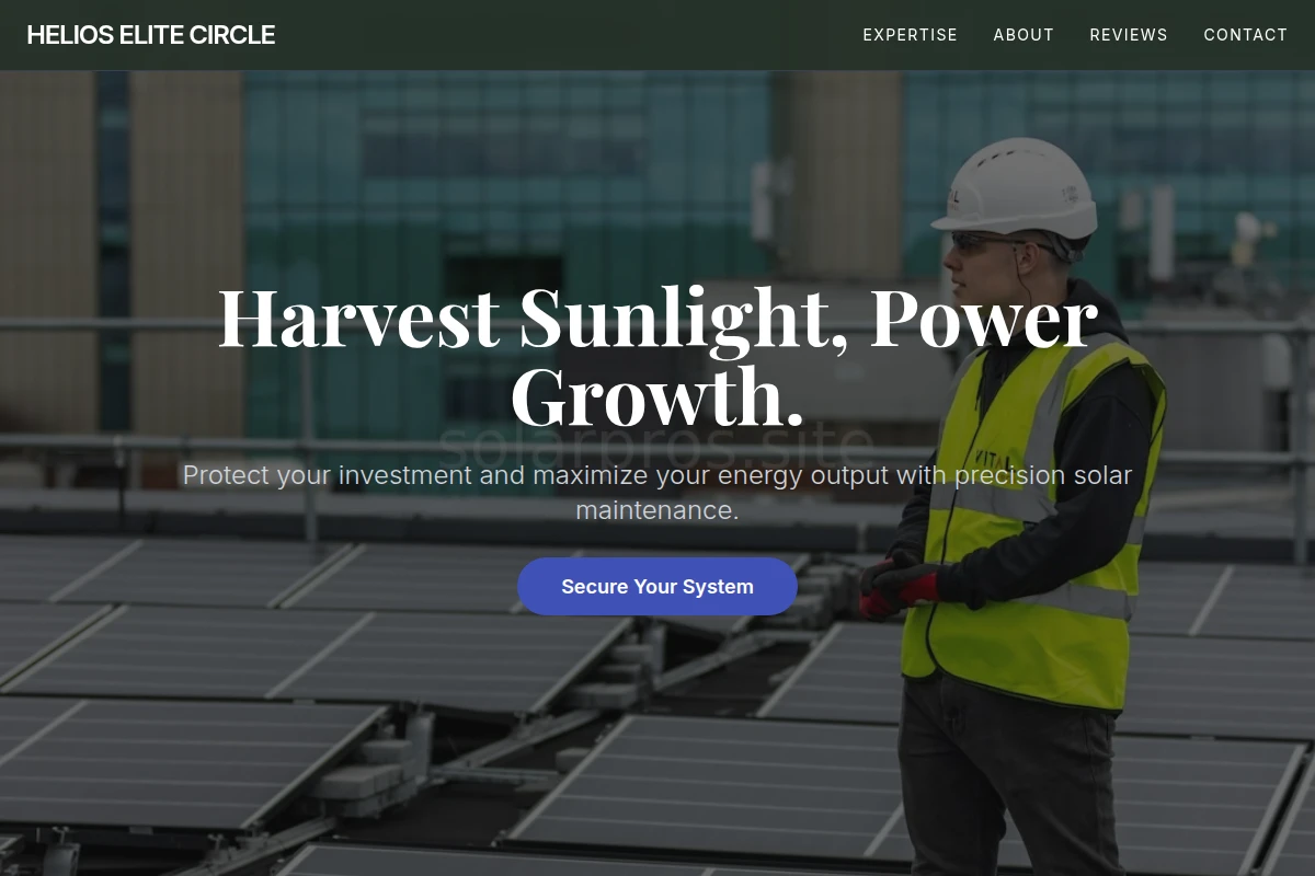 Renewable Solar Maintenance