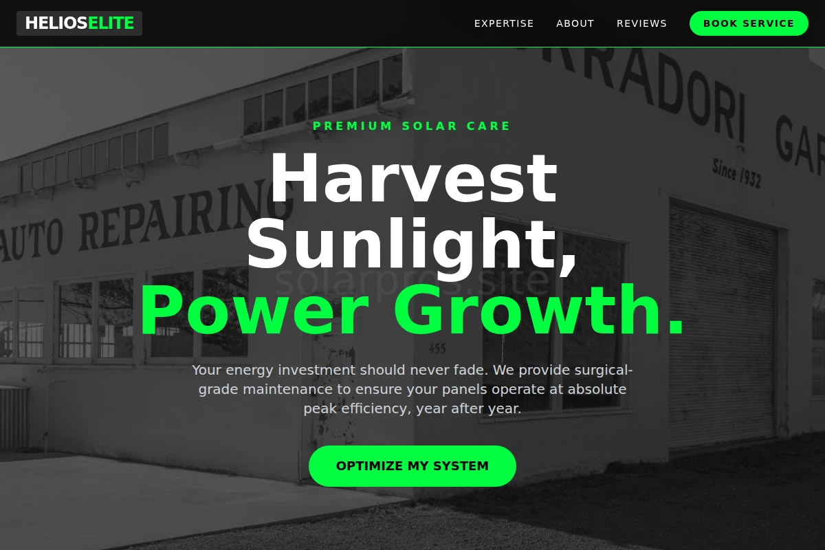 Review Solar Maintenance